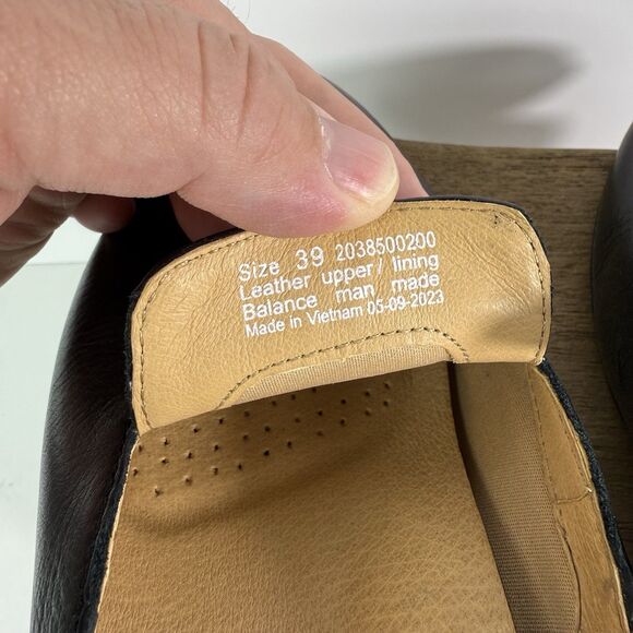 Dansko Lexie Women’s Casual Shoes Black Leather Slip-On Mules Size 39 US 8.5-9! - Picture 12 of 15